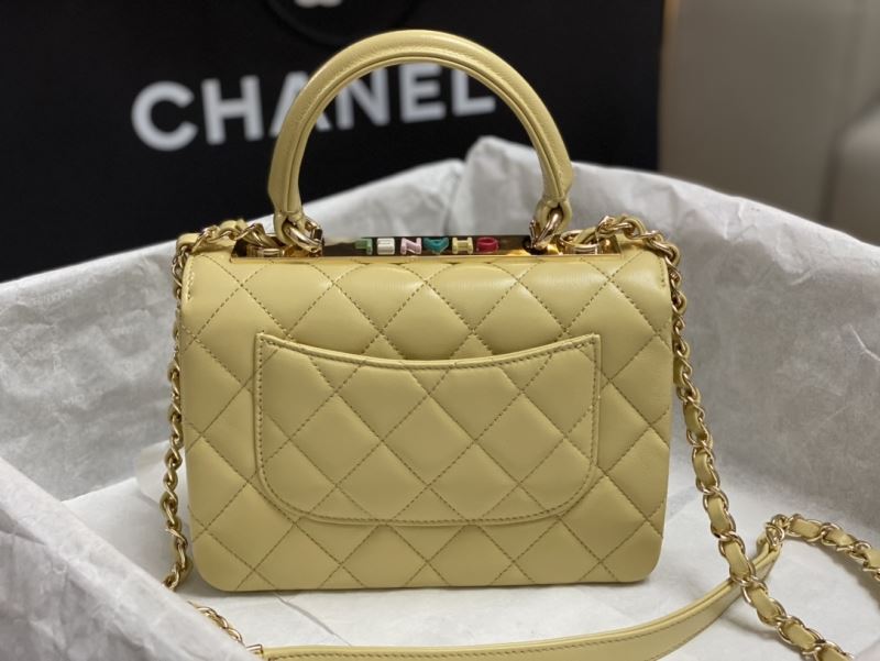 Ch**el top handle bags